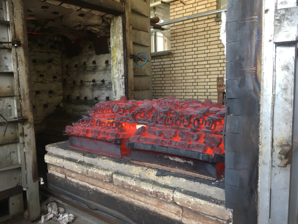 کوره غیرمداوم شاتل واگنی