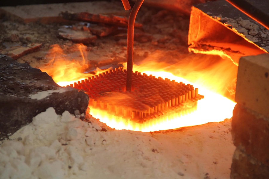 مرحله اول؛ گرمایش تا دمای آستنیته